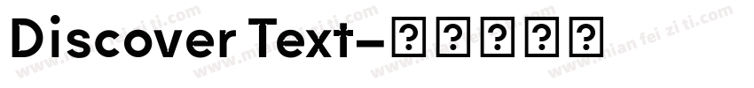 Discover Text字体转换